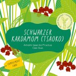 Schwarzer Kardamom Etikett